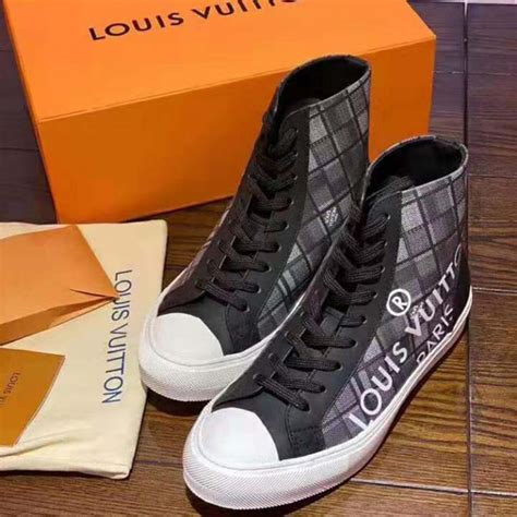 tattoo sneaker boot louis vuitton price|louis vuitton damier tattoo sneakers.